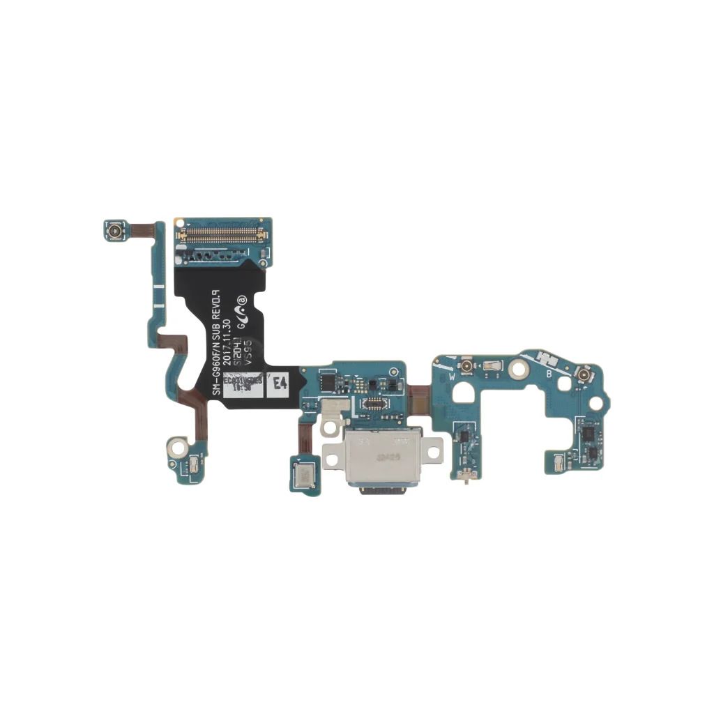 Flex do Conector de Carga para Samsung Galaxy S9 (G960F) (SERVICE PACK)