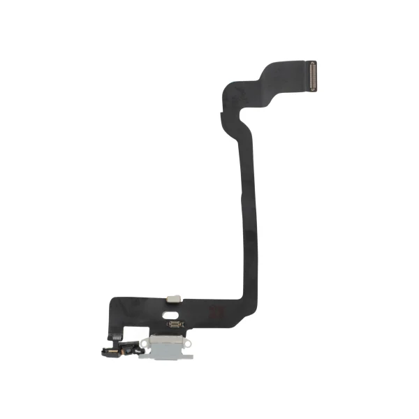 Flex do Conector de Carga Prateado para iPhone XS - OEM ReLife