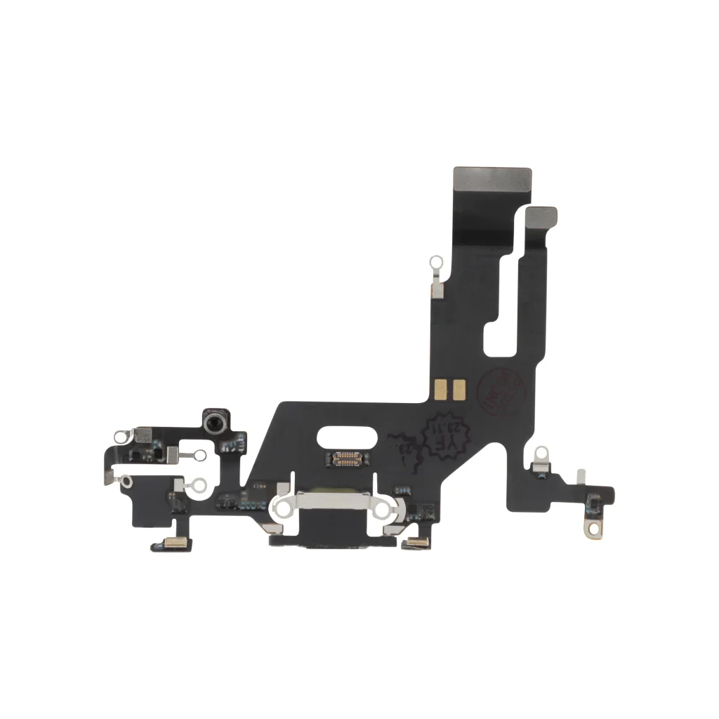 Flex do Conector de Carga Preto para iPhone 11 - OEM ReLife
