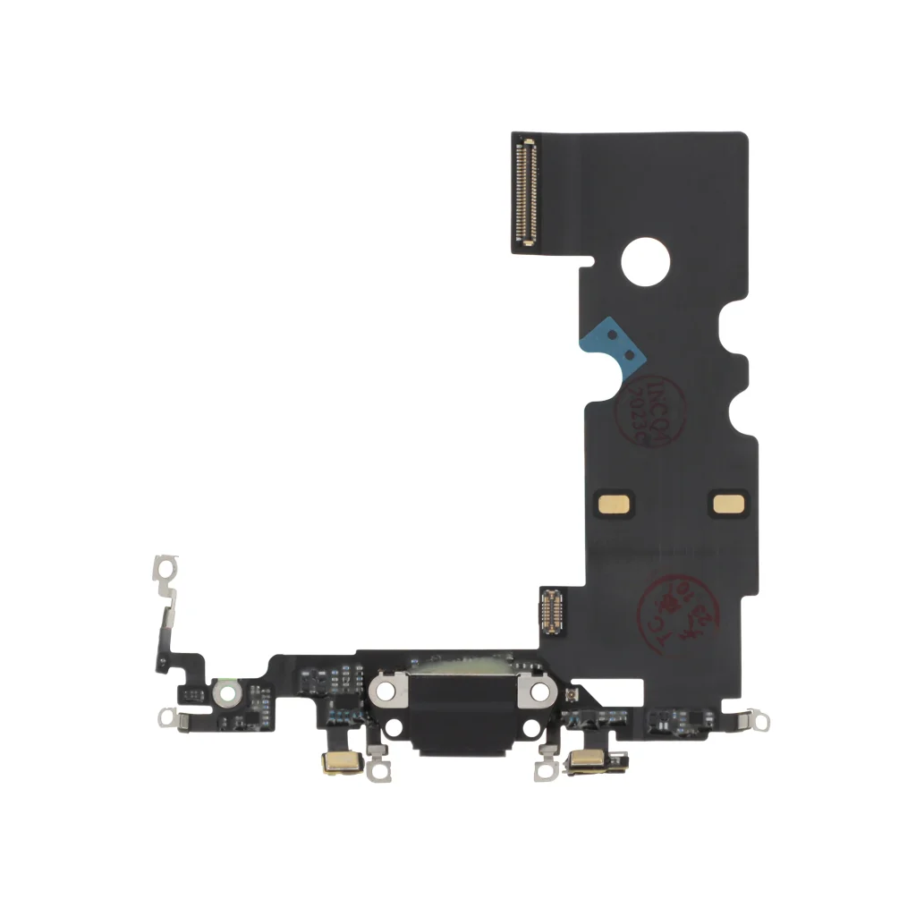 Flex do Conector de Carga Preto para iPhone 8 - OEM ReLife