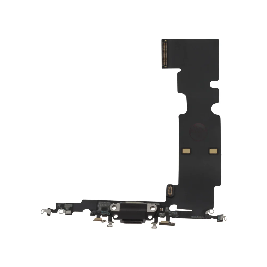 Flex do Conector de Carga Preto para iPhone 8 Plus - OEM ReLife