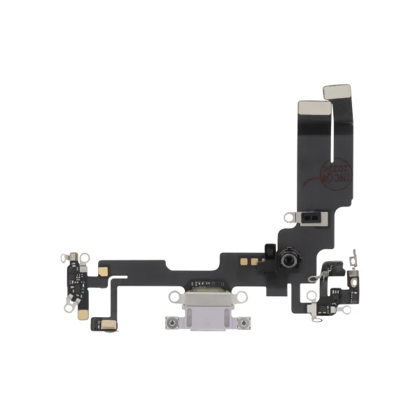 Flex do Conector de Carga Roxo para iPhone 14 - OEM ReLife