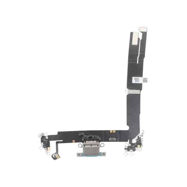 Flex do Conector de Carga Turquesa para iPhone 16 Plus - OEM ReLife