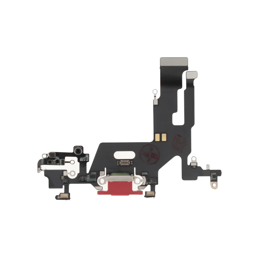 Flex do Conector de Carga Vermelho para iPhone 11 - OEM ReLife