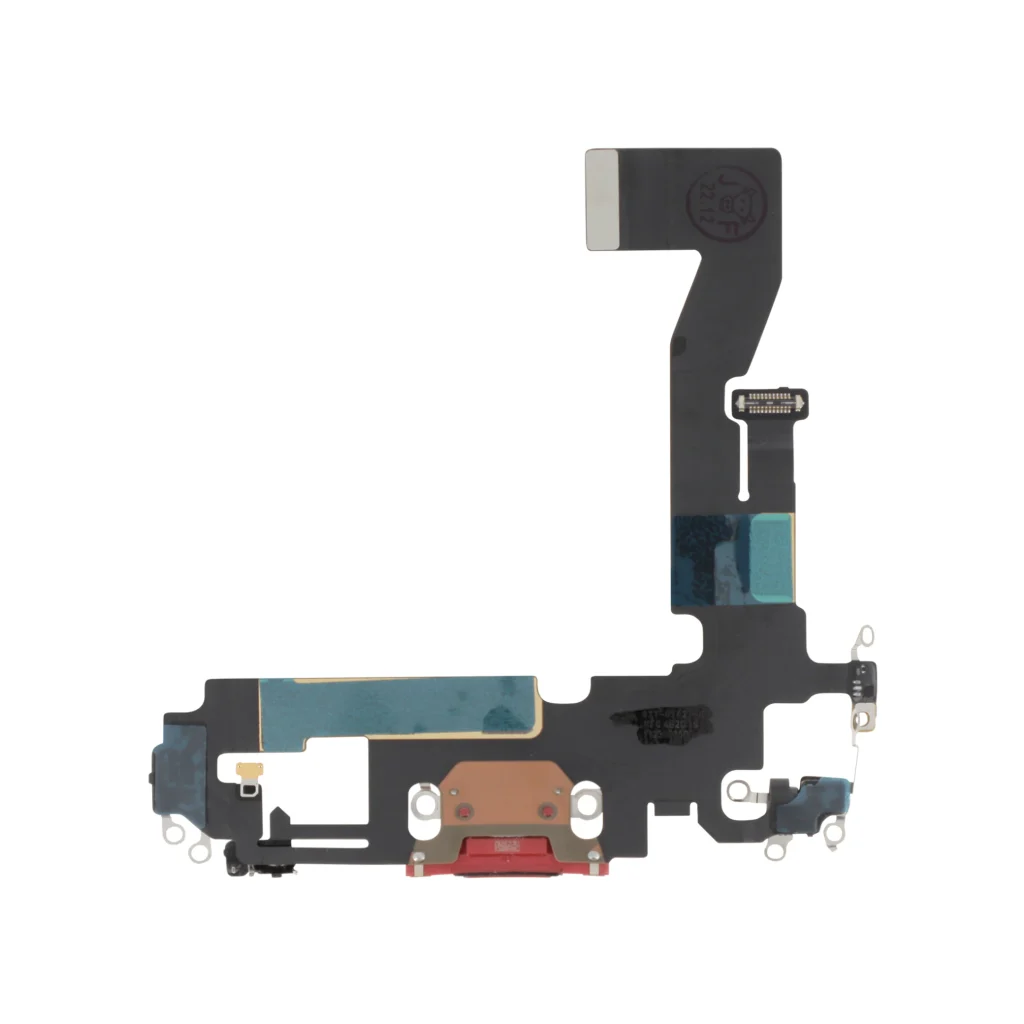 Flex do Conector de Carga Vermelho para iPhone 12 - OEM ReLife