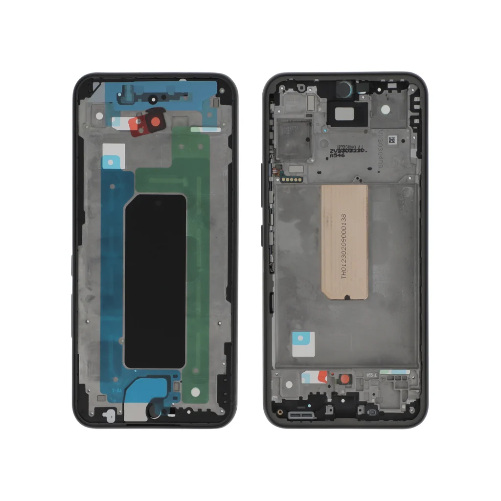 Frame Central Preto para Samsung Galaxy A54 5G (A546B) (SERVICE PACK)