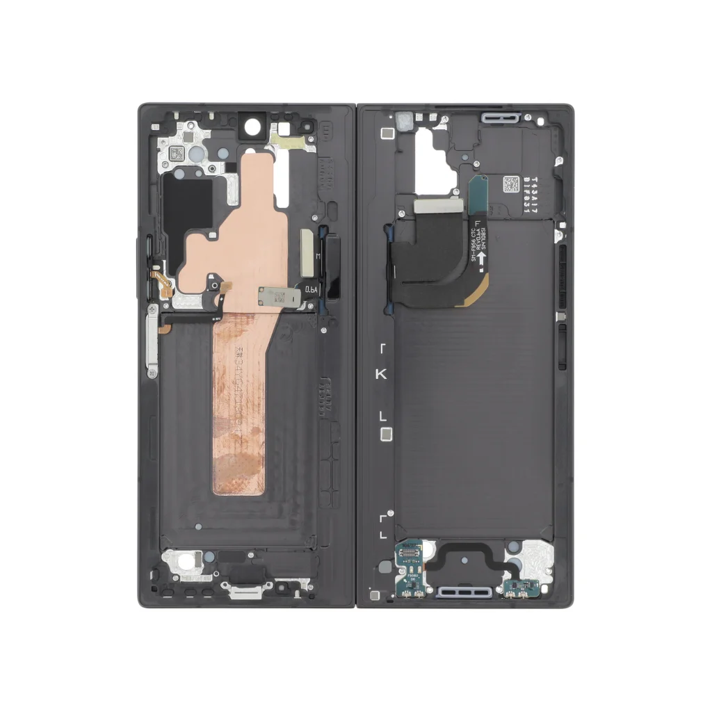 Frame Central Preto para Samsung Galaxy Z Fold6 (F956B) (SERVICE PACK)