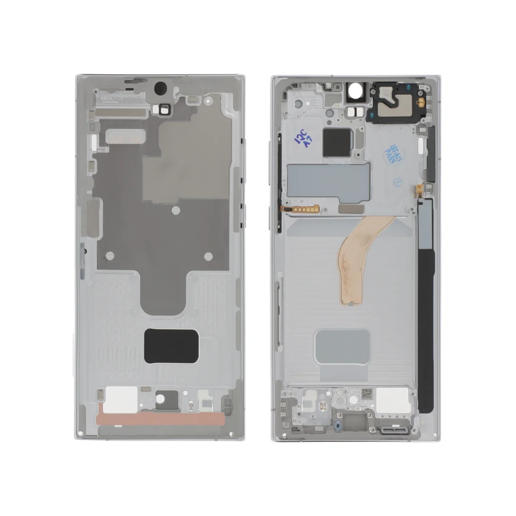 Frame para Samsung Galaxy S22 Ultra (S908B) - Branco (SERVICE PACK)