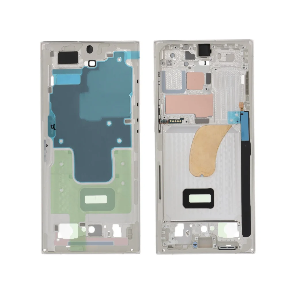 Frame para Samsung Galaxy S23 Ultra (Bege) (SERVICE PACK)