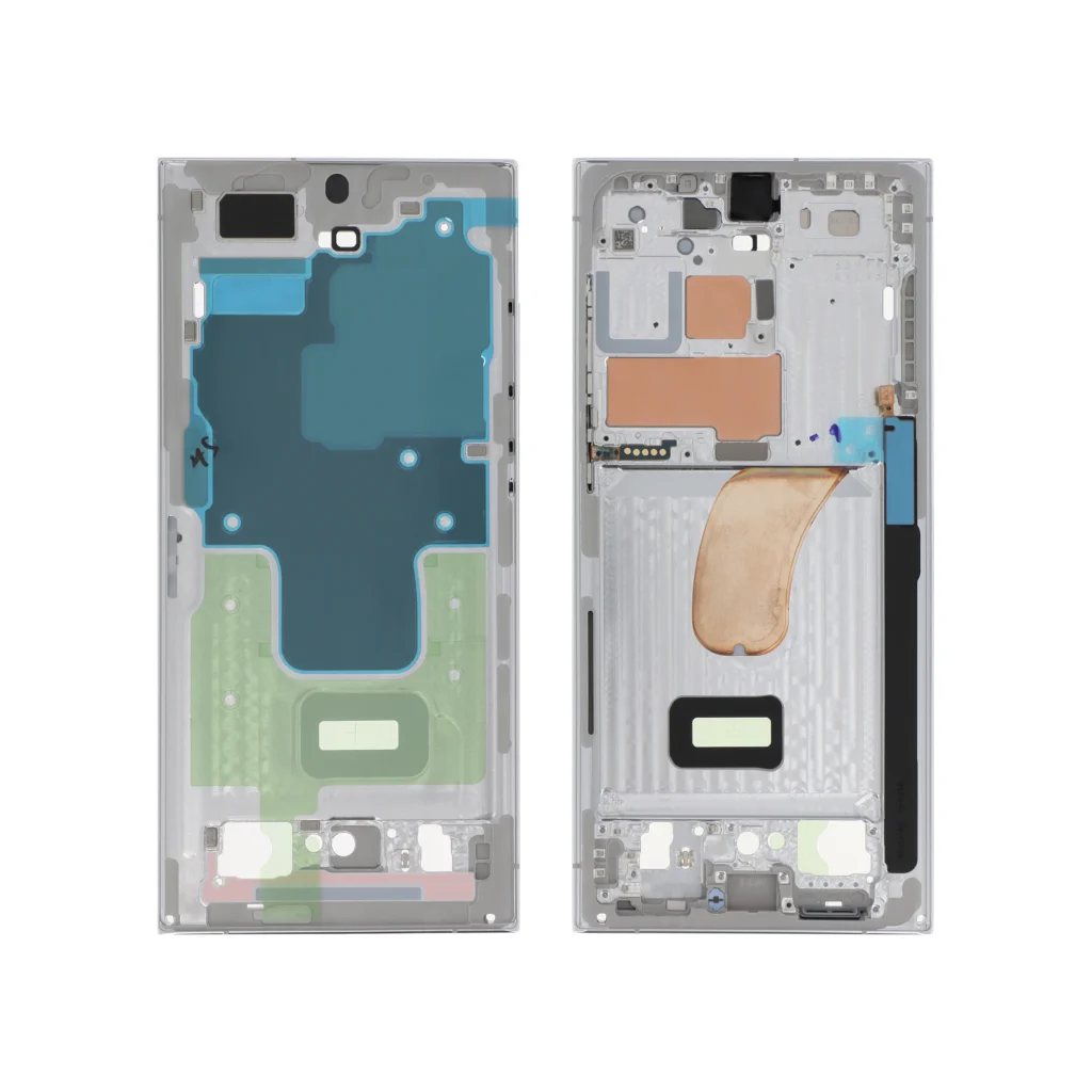 Frame para Samsung Galaxy S23 Ultra (S918B) Prateado (SERVICE PACK)