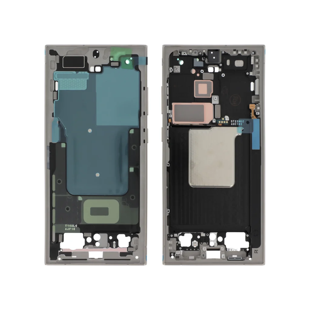 Frame para Samsung Galaxy S24 Ultra Titânio Cinzento (SERVICE PACK)