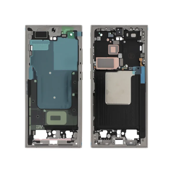Frame para Samsung Galaxy S24 Ultra Titânio Cinzento (SERVICE PACK)