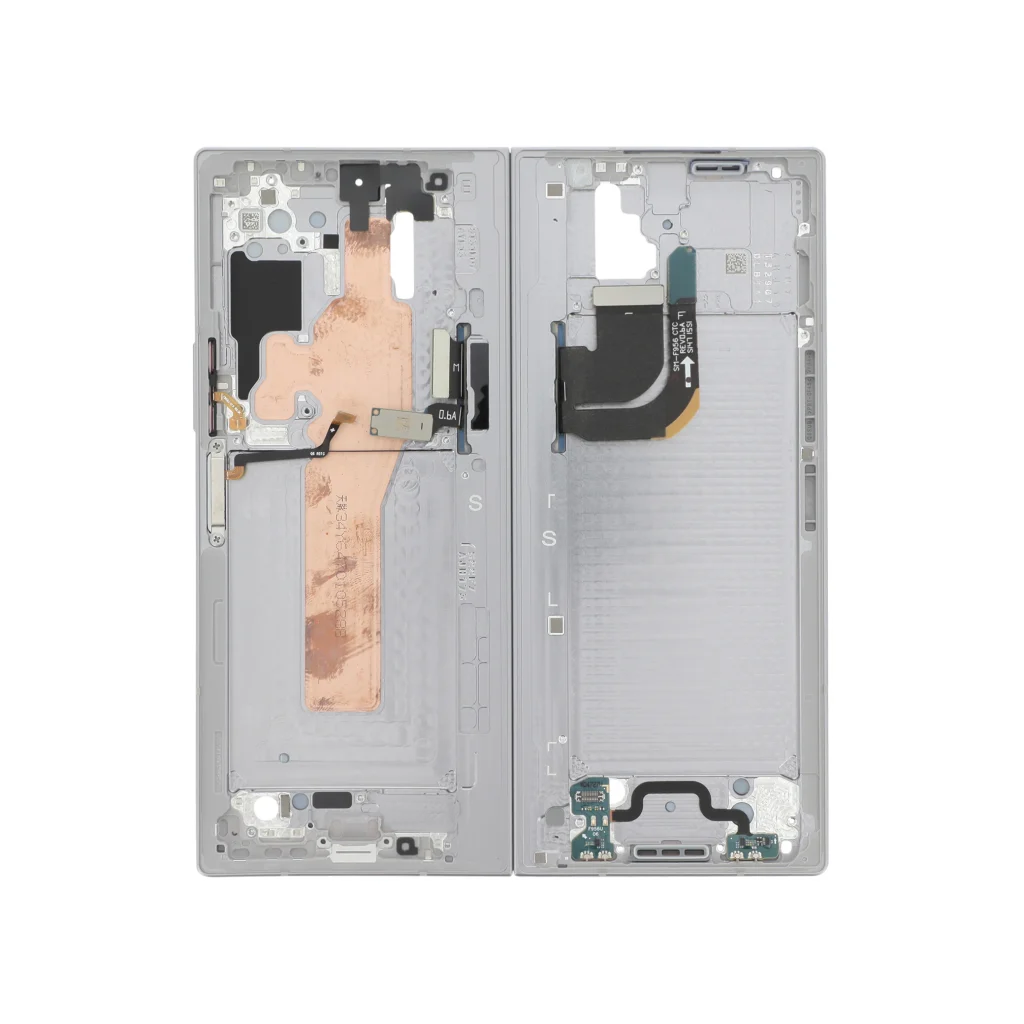 Frame para Samsung Galaxy Z Fold6 (F956B) - Frame Central Cinzento (SERVICE PACK)