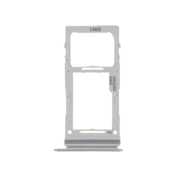 Gaveta / Bandeja cartão SIM para Samsung Galaxy Note 10 Lite (N770F) - Prateada