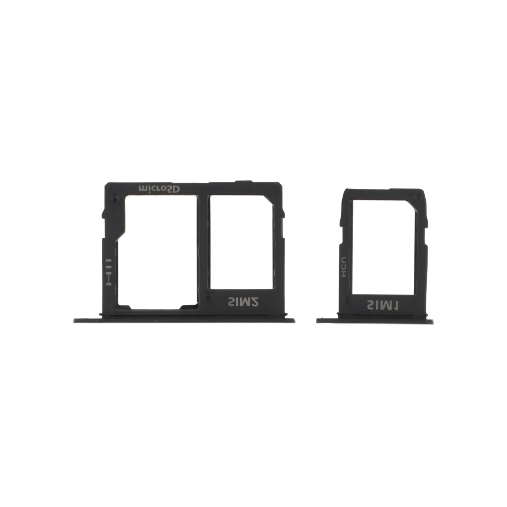 Gaveta cartão SIM para Samsung Galaxy A6/A6+ 2018 Preta