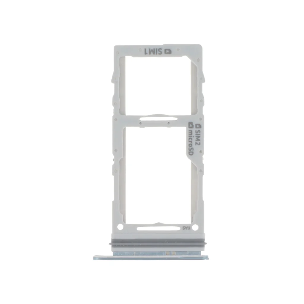 Gaveta cartão SIM para Samsung Galaxy S20+ Azul Claro (SERVICE PACK)
