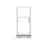 Gaveta do Cartão SIM para Samsung Galaxy A26 5G - Branca (SERVICE PACK)