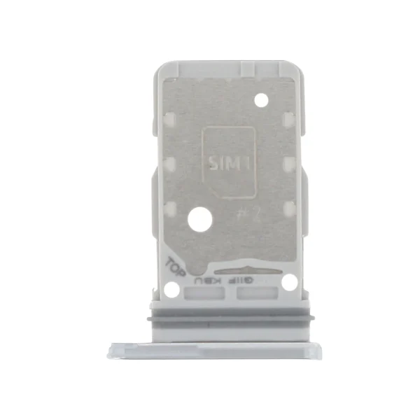 Gaveta do Cartão SIM Prateada para Samsung Galaxy S21+ 5G (G996B)