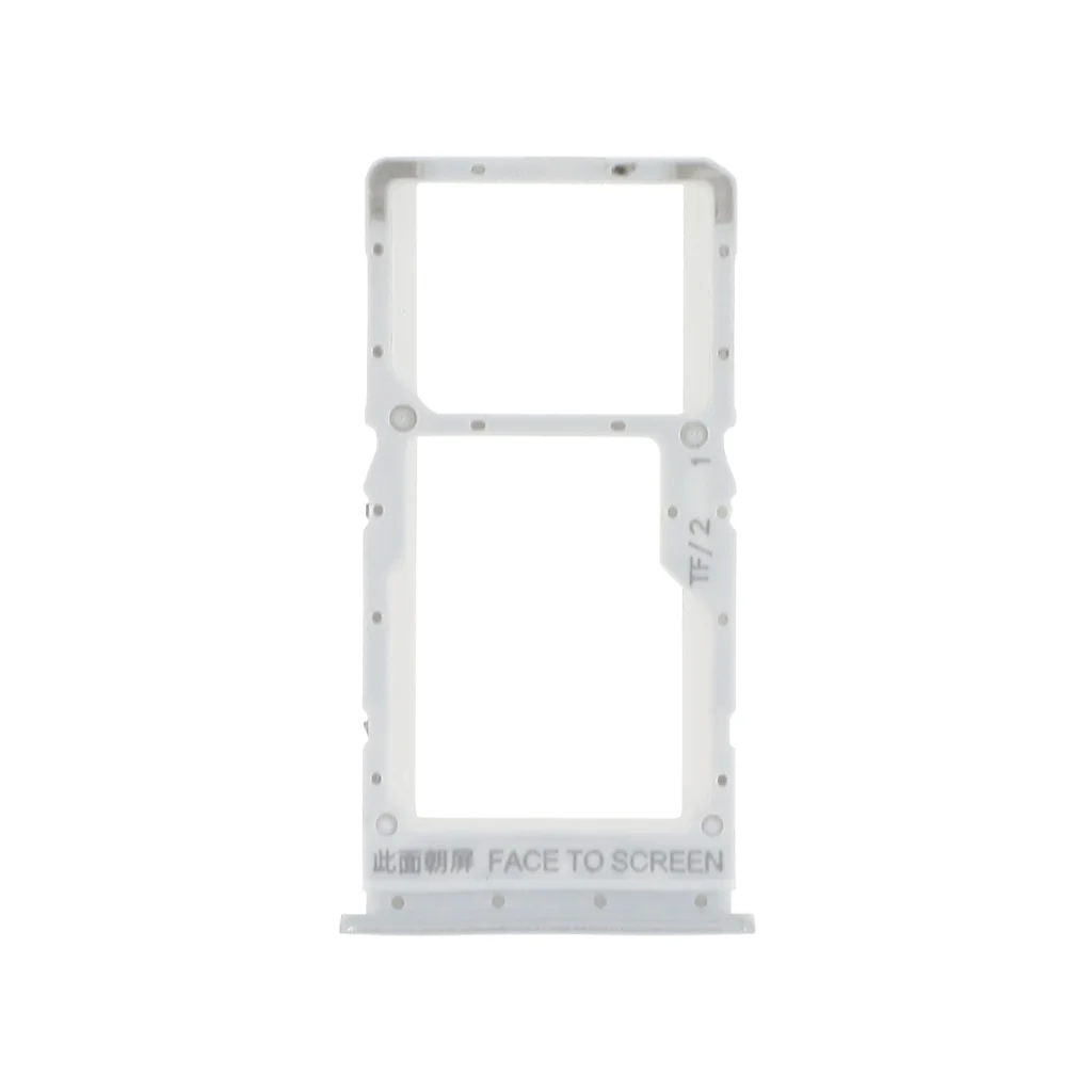 Gaveta do Cartão SIM prateada para Xiaomi Redmi Note 10 5G