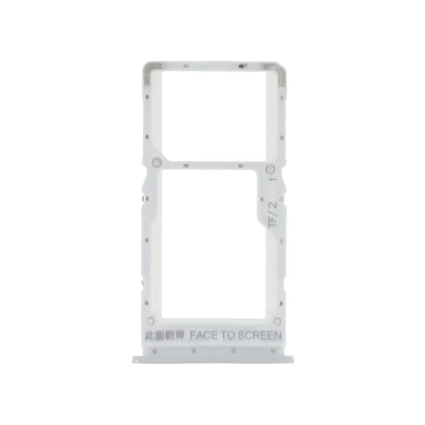 Gaveta do Cartão SIM prateada para Xiaomi Redmi Note 10 5G