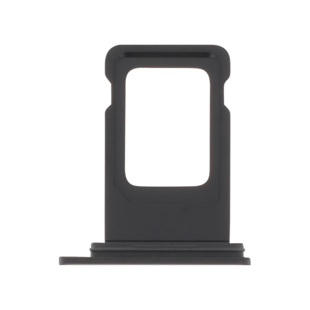 Gaveta do Cartão SIM Preta para iPhone XR