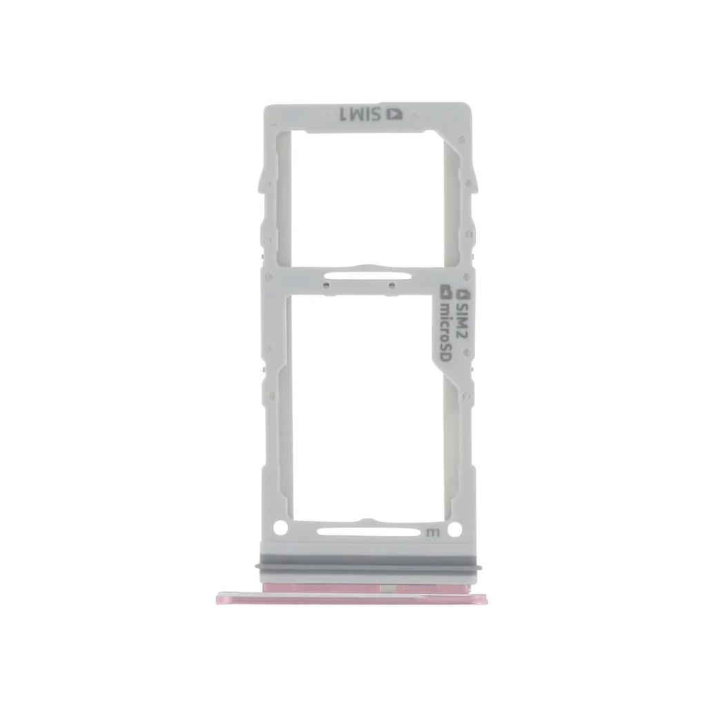 Gaveta do Cartão SIM Rosa para Samsung Galaxy S20 (G980F/G981B) (SERVICE PACK)