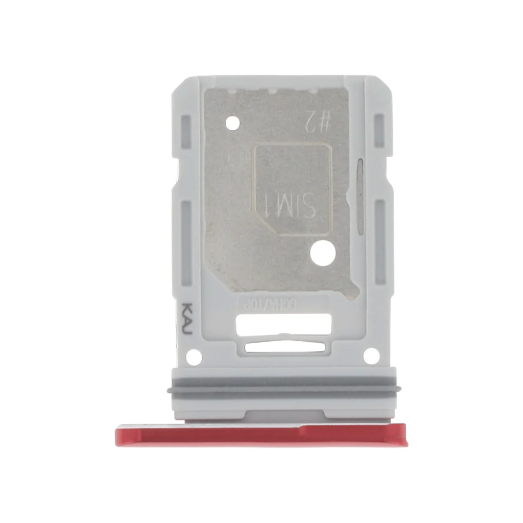 Gaveta do cartão SIM vermelha para Samsung Galaxy S20 FE 5G (G781B)