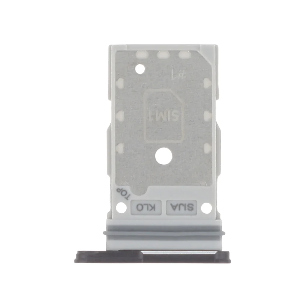 Gaveta SIM Preto para Samsung Galaxy S22 (S901B) (SERVICE PACK)