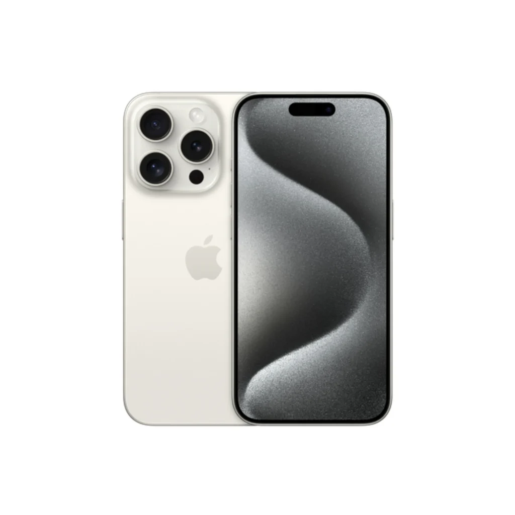 iPhone 15 Pro 128 Go Titane Blanc (Grade C) (Refurb)