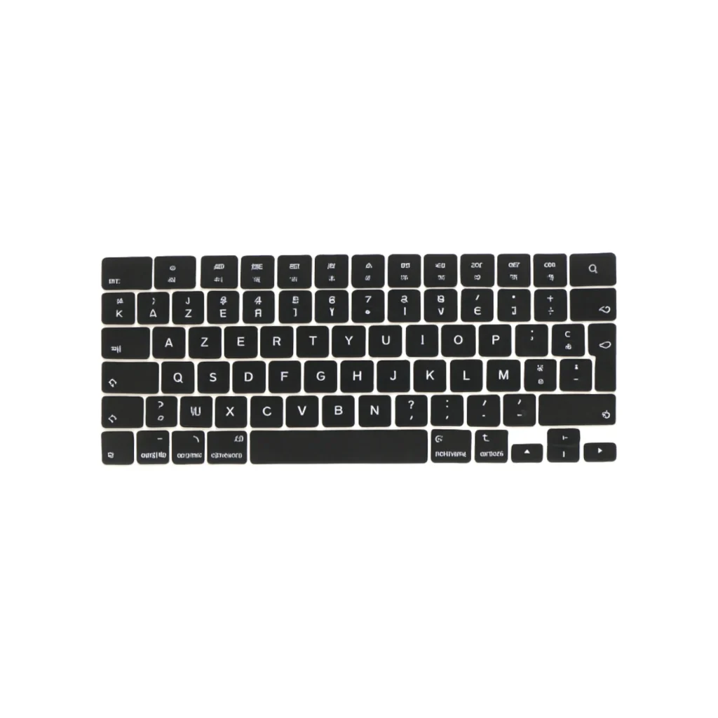 Kit de teclas sem clipes para MacBook Pro/Air A2442 A2485 A2681 A2941 A2779 A2992 (AZERTY)