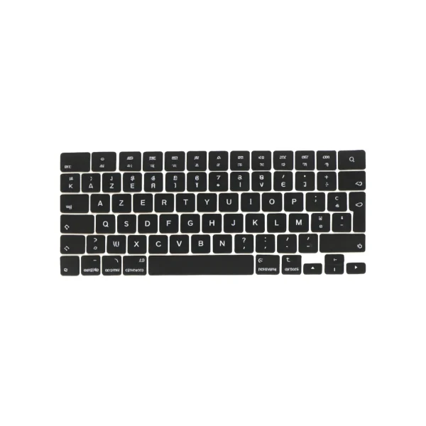 Kit de teclas sem clipes para MacBook Pro/Air A2442 A2485 A2681 A2941 A2779 A2992 (AZERTY)