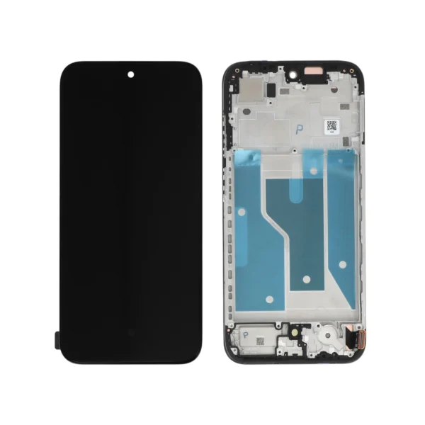 Moto G77 Preto Completo Ecrã Conjunto - OEM ReLife