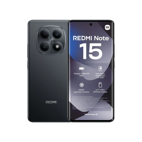 Redmi Note 15 4G 128 GB Black