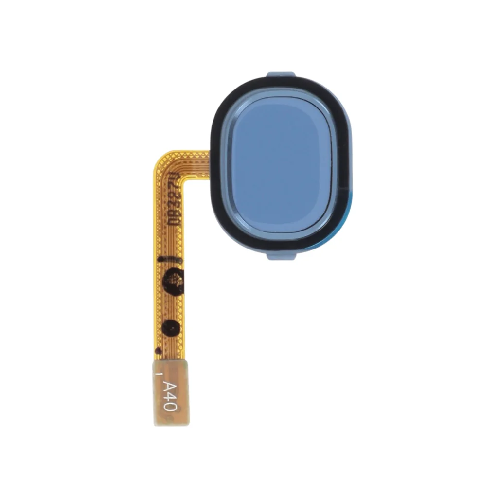 Sensor de Impressão Digital Azul para Samsung Galaxy A40 (A405F) (SERVICE PACK)