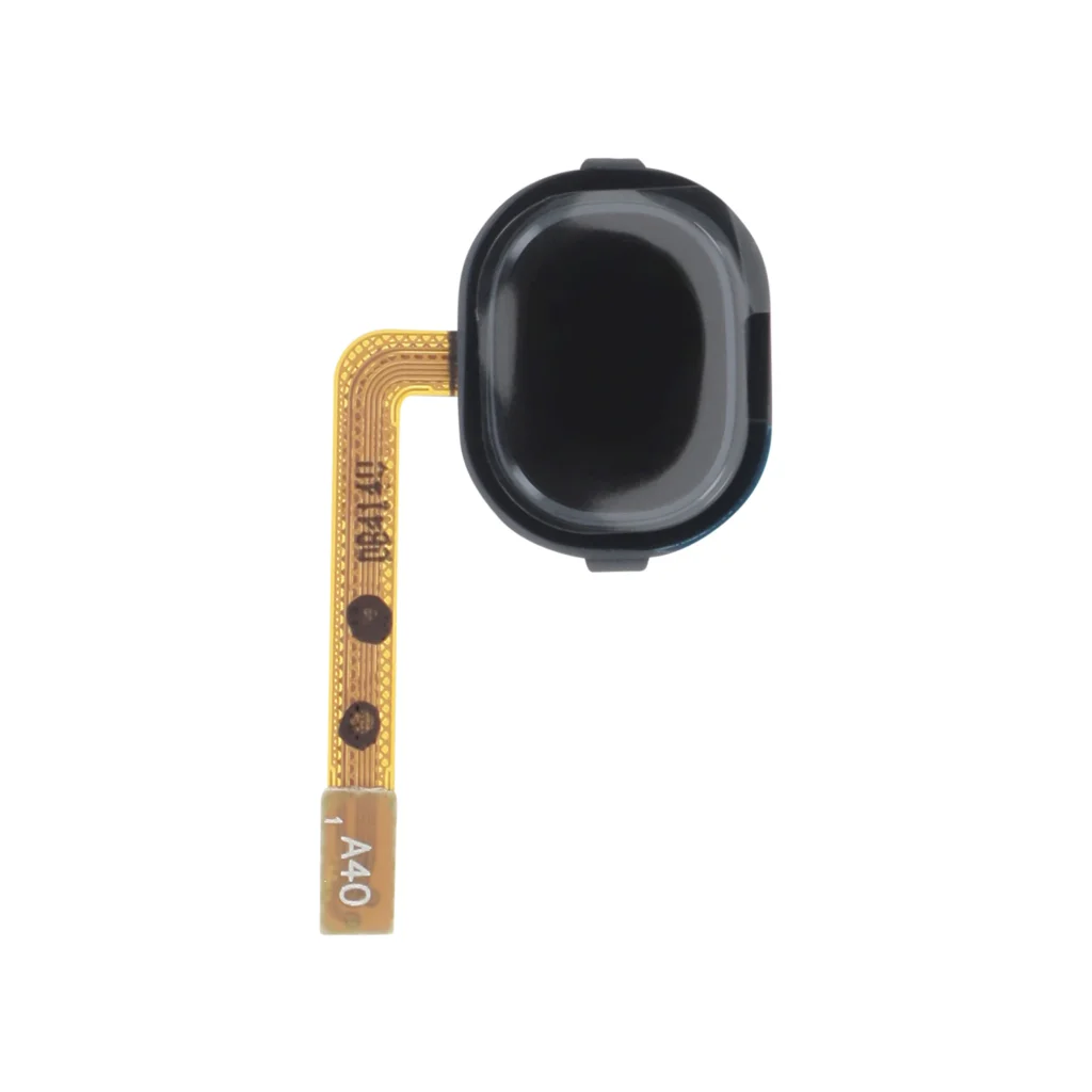 Sensor de Impressão Digital Preto para Samsung Galaxy A40 (A405F) (SERVICE PACK)