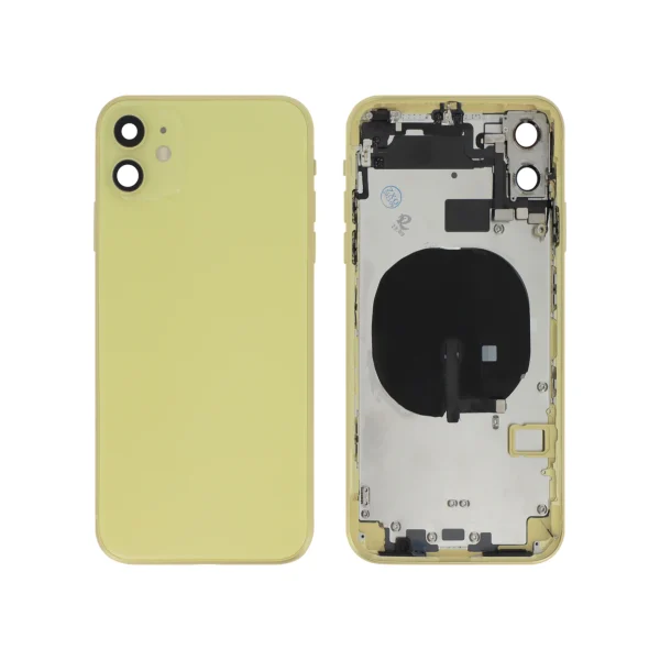 Tampa Traseira Amarela para iPhone 11