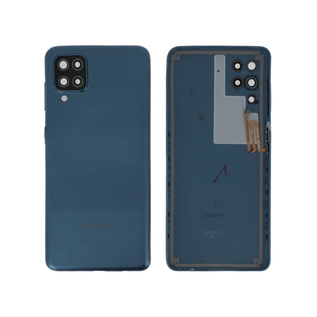 Tampa Traseira Azul para Samsung Galaxy A12/A12s (A125/A127F) (SERVICE PACK)