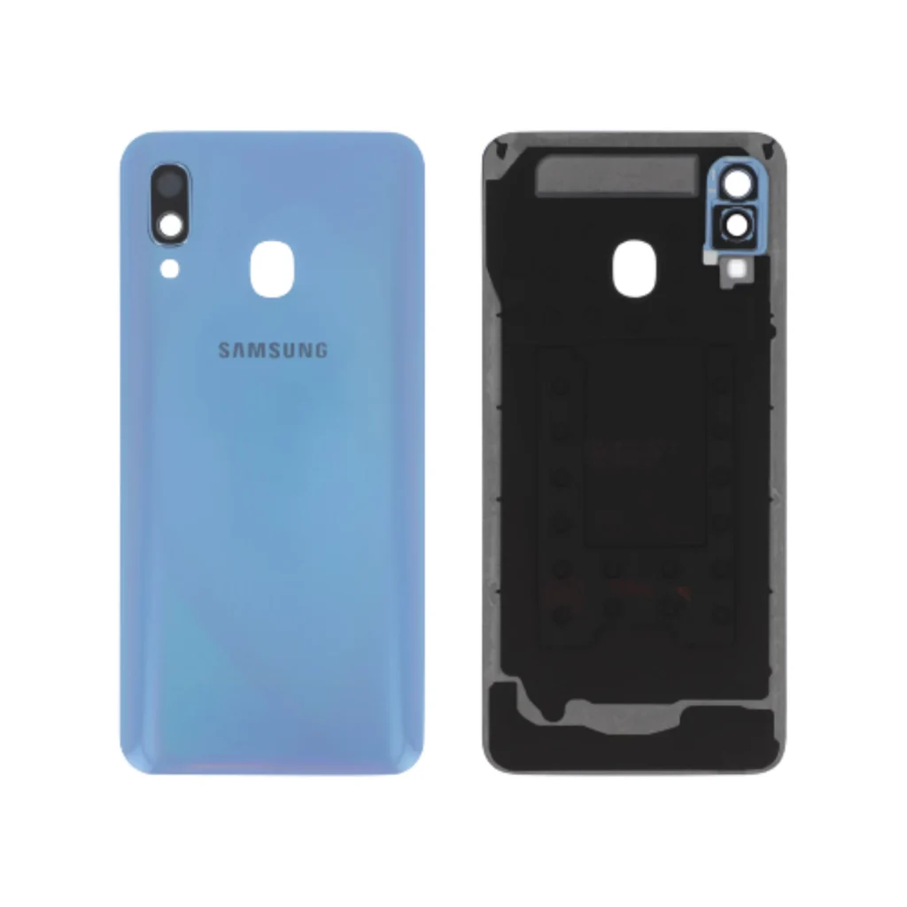 Tampa Traseira Azul para Samsung Galaxy A40 (A405F) (SERVICE PACK)
