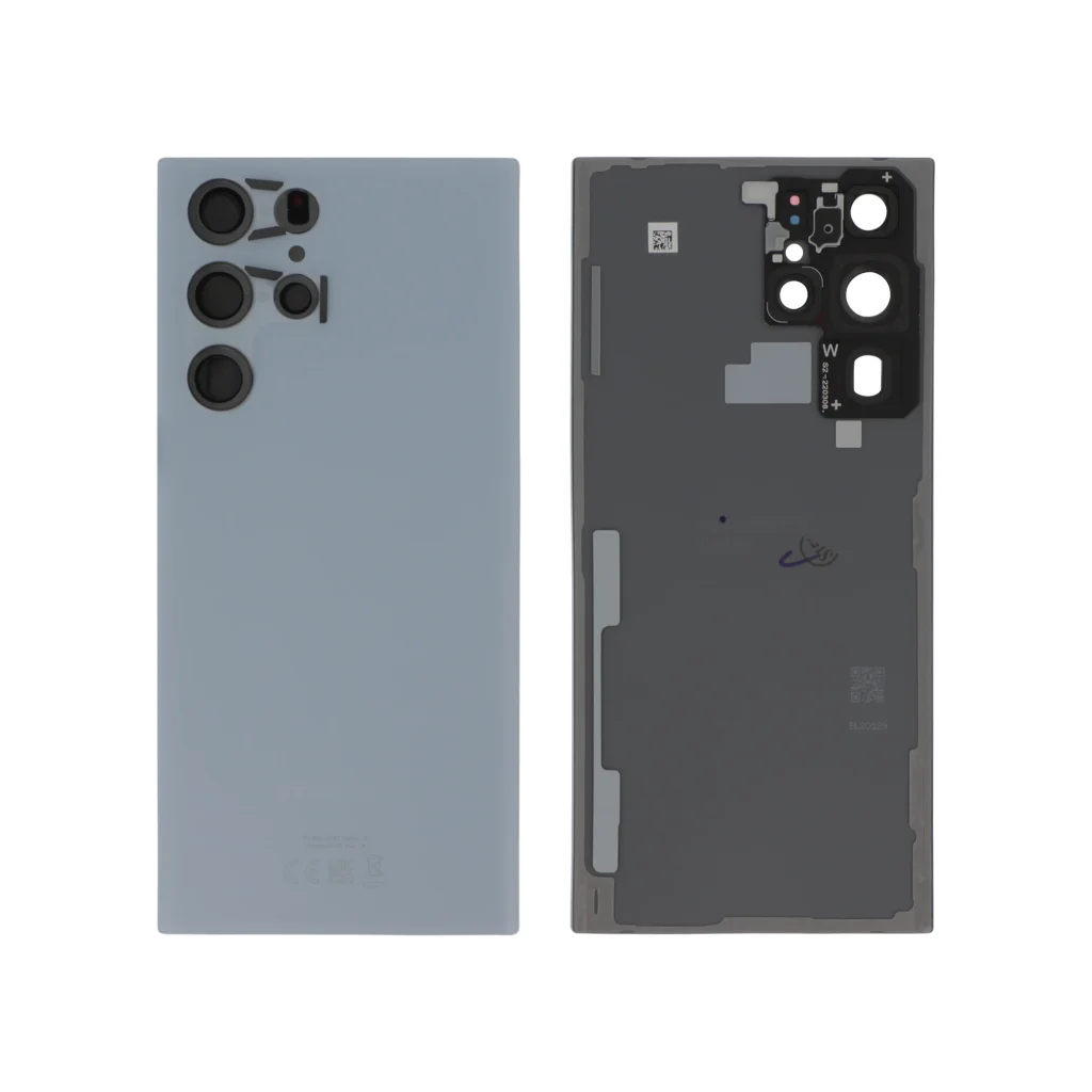 Tampa Traseira Azul para Samsung Galaxy S22 Ultra (S908) (SERVICE PACK)