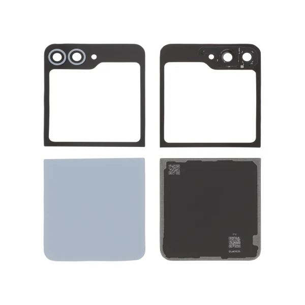 Tampa Traseira Azul para Samsung Galaxy Z Flip6 (F741B)