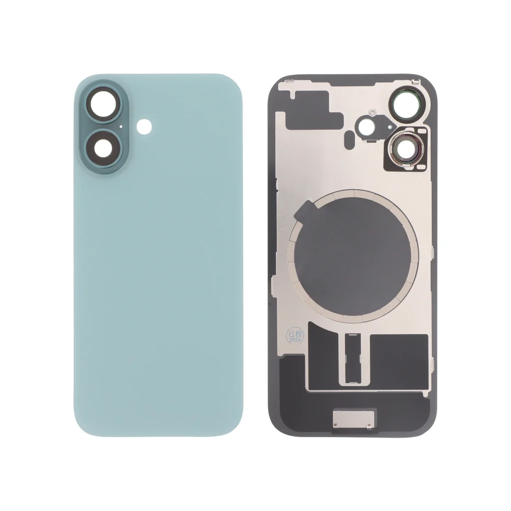 Tampa Traseira Azul-petróleo para iPhone 16 (com MagSafe) Sem Logótipo