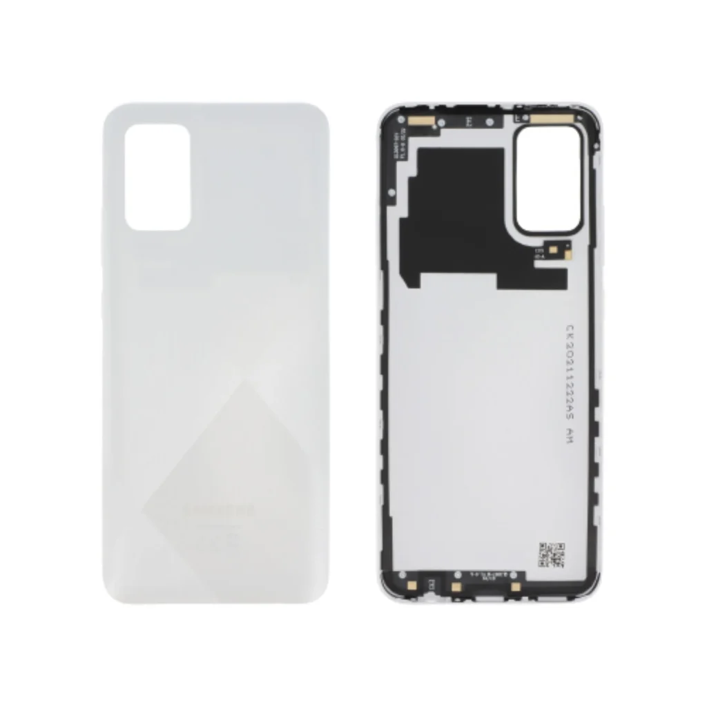 Tampa Traseira Branca para Samsung Galaxy A02s (A025G) (SERVICE PACK)