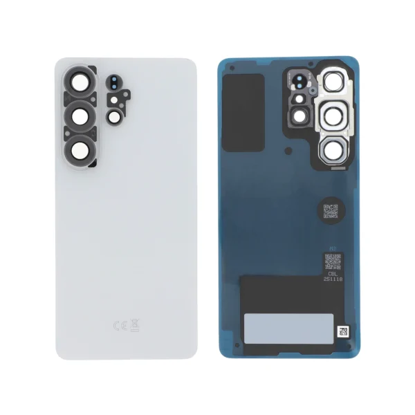 Tampa Traseira Branca para Samsung Galaxy S26 Ultra (S948B) (SERVICE PACK)