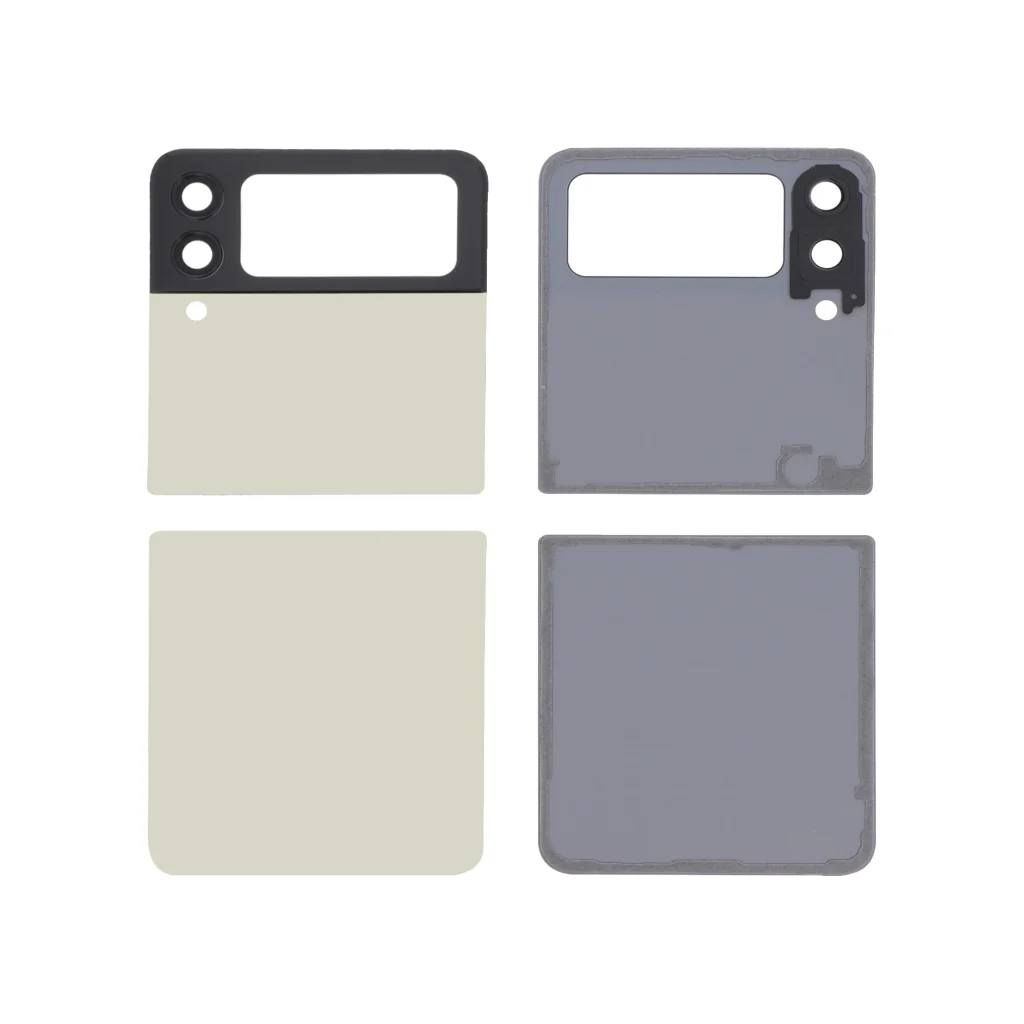 Tampa Traseira Completa Bege para Samsung Galaxy Z Flip3 5G