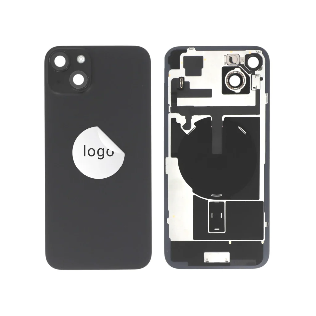 Tampa Traseira Completa para iPhone 15 Plus - Preta, Retirado (Grade A)