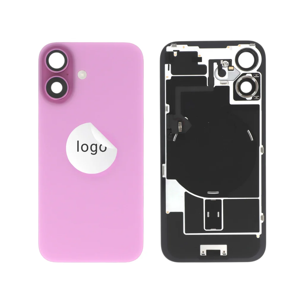 Tampa Traseira Completa para iPhone 16 - Rosa - Retirado