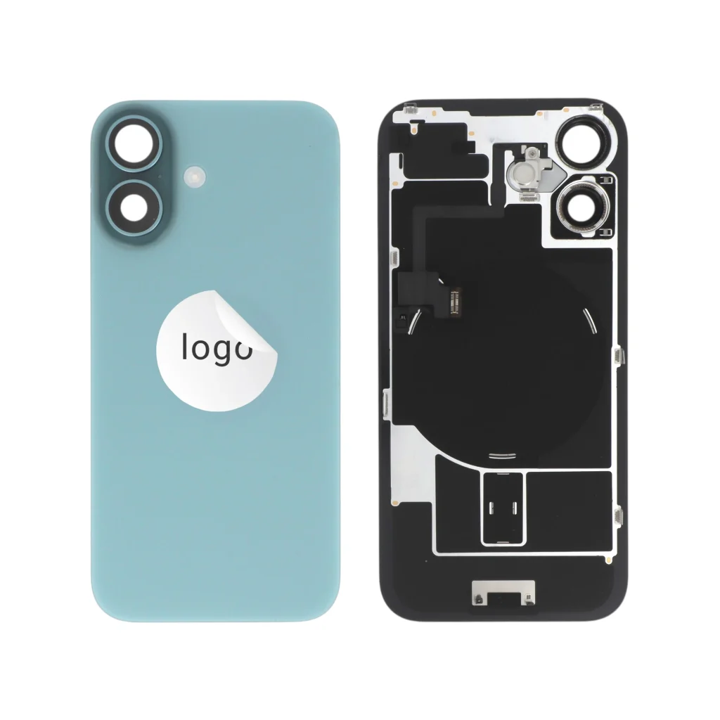 Tampa Traseira Completa para iPhone 16 - Verde‑azulado (Retirado)