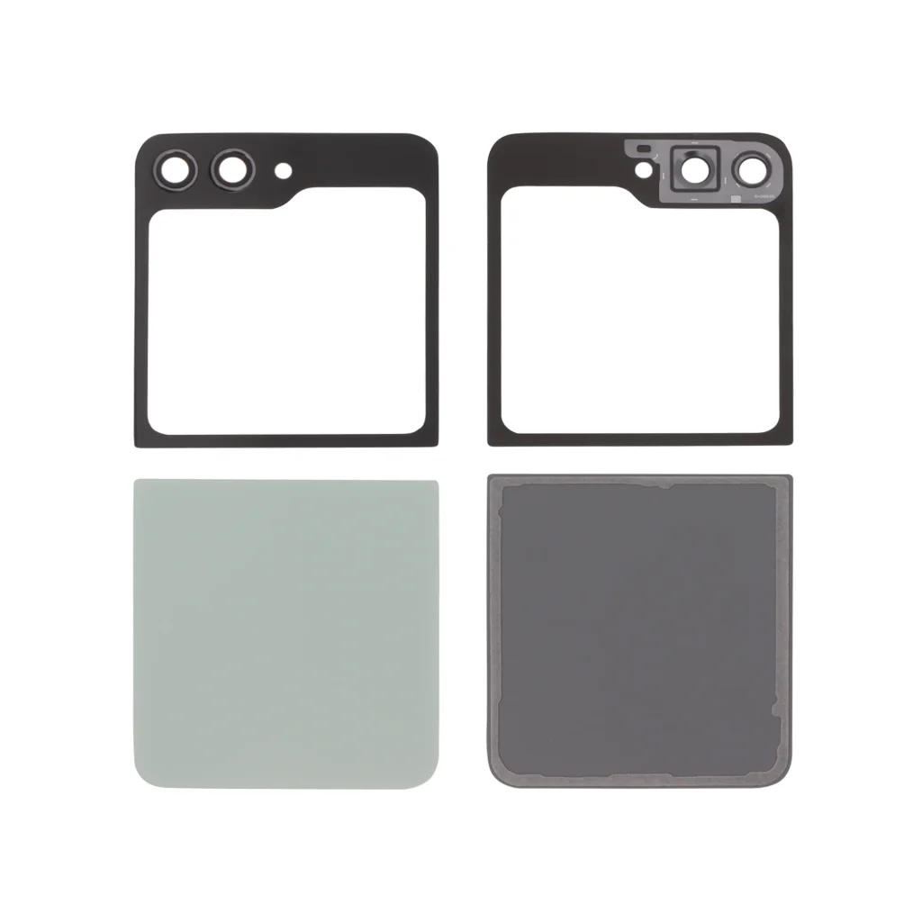 Tampa Traseira completa Verde Menta para Samsung Galaxy Z Flip5 (F731B)