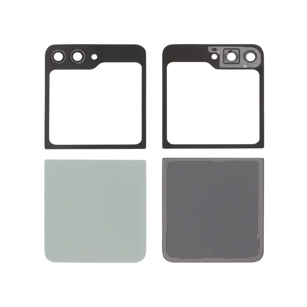 Tampa Traseira completa Verde Menta para Samsung Galaxy Z Flip5 (F731B)