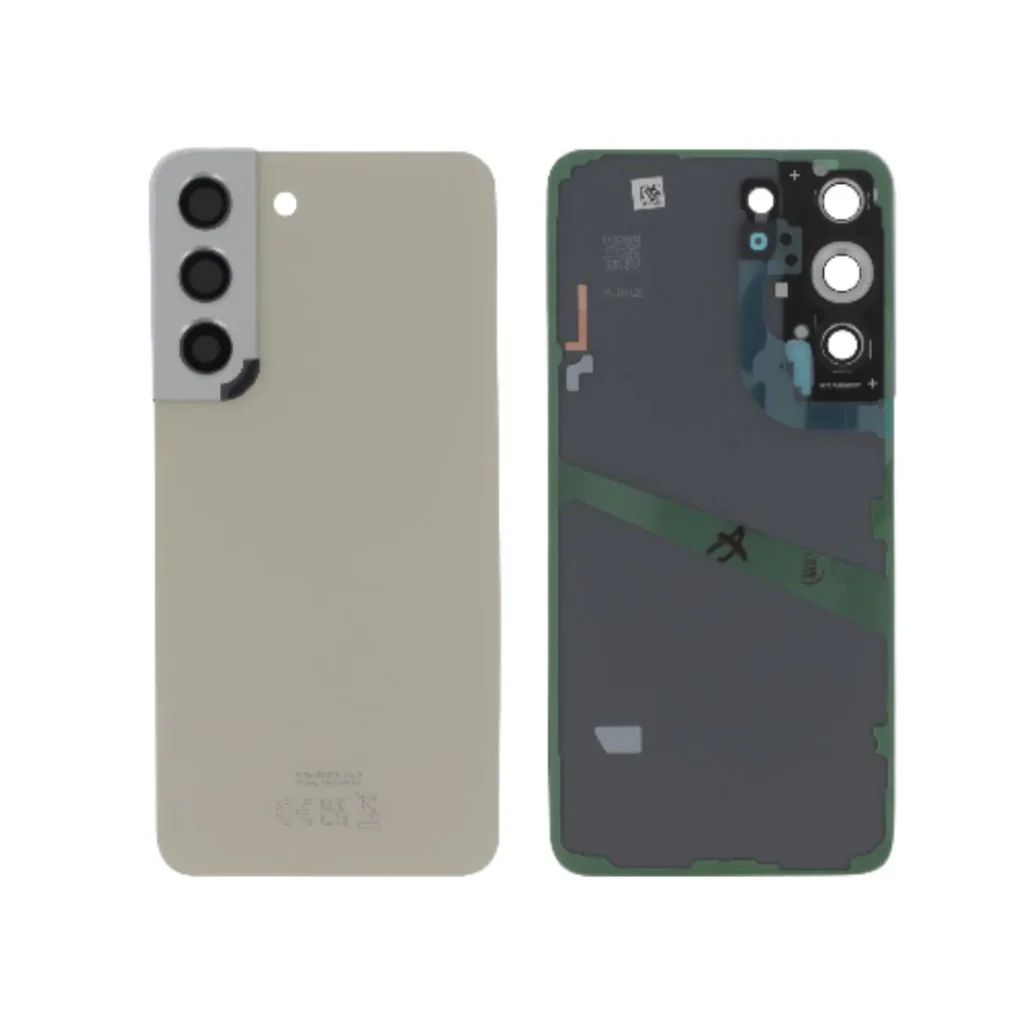 Tampa Traseira Creme para Samsung Galaxy S22 (S901) (SERVICE PACK)